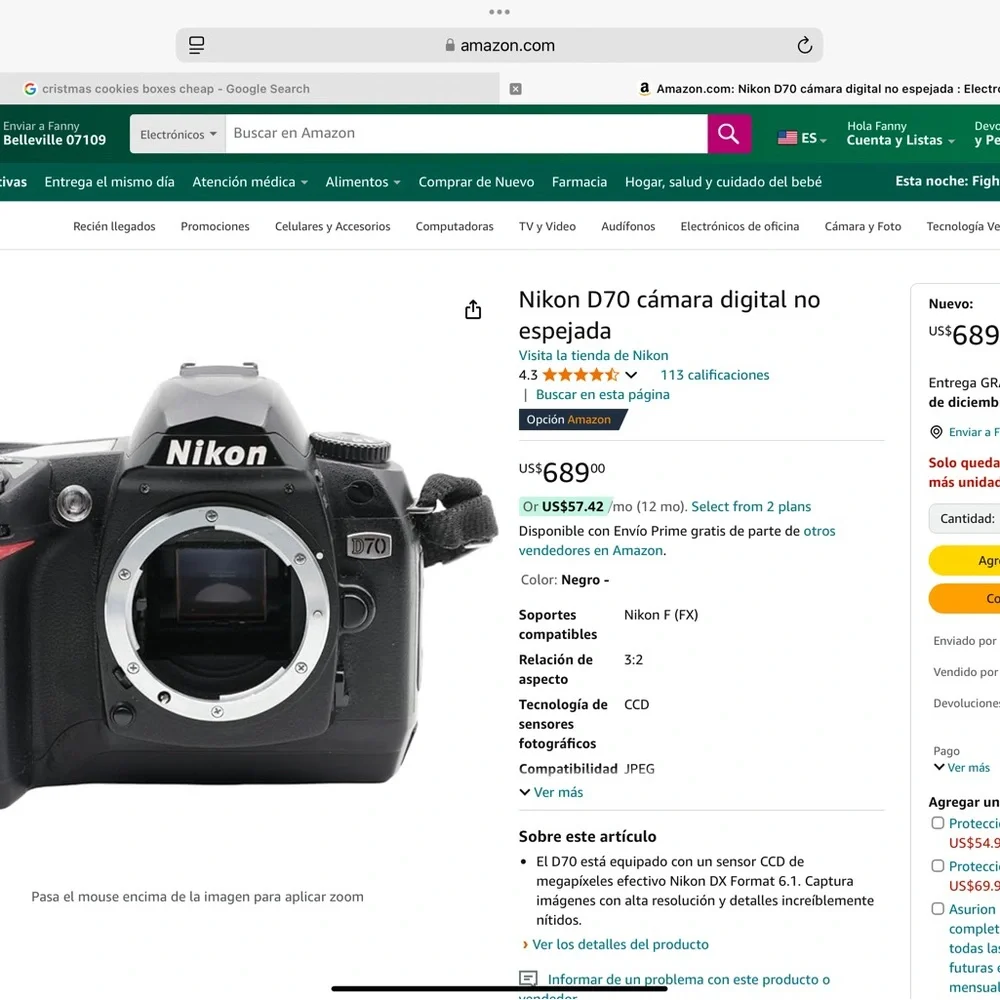 Digital camera Nikon - Picture 7 of 7